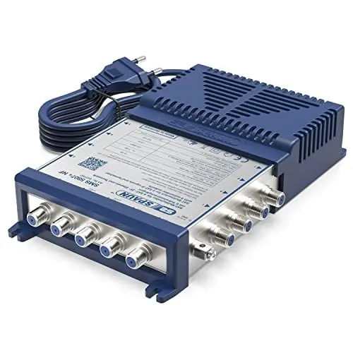 Produktbild: Spaun SMS 5807+ NF - Kompakt-Multischalter - für 8 Teilnehmer und 1 SAT- Qualität Made in Germany - Multiswitch, Matrix