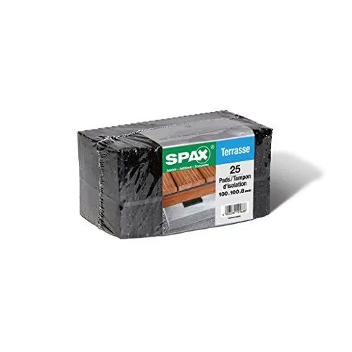 Produktbild: SPAX 5000009186609 Pads: 100 x 100 x 8 mm (25 Stück)