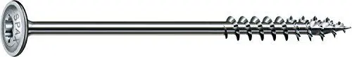 Produktbild: SPAX Holzbauschraube, 6,0 x 120 mm, 100 Stück, T-STAR plus, Tellerkopf, Teilgewinde, 4CUT, WIROX P3J, 0251750601205