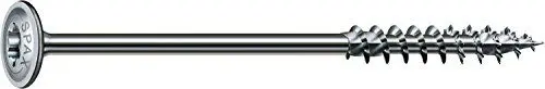 Produktbild: SPAX Holzbauschraube, 6,0 x 180 mm, 100 Stück, T-STAR plus, Tellerkopf, Teilgewinde, 4CUT, WIROX P3J, 0251750601805