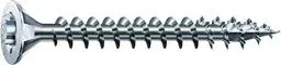 Produktbild: SPAX Universalschraube, 5,0 x 70 mm, 200 Stück, T-STAR plus, Senkkopf, Vollgewinde, 4CUT, WIROX A3J, blank verzinkt, 1191010500705