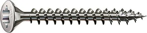 Produktbild: SPAX Universalschraube aus Edelstahl rostfrei A2, 3,5 x 30 mm, 200 Stück, T-STAR plus, Linsensenkkopf, Vollgewinde, 4CUT, 0627000350303