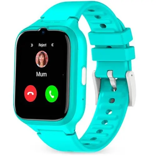 Produktbild: SPC Smartee 4G Kids – Smartwatch für Kinder mit GPS, Anrufe und Videoanrufe, Familienchat, Schulmodus, SOS-Taste, IP68 und Smartwatch-Verwaltung über die kostenlose App SPC Smart Clan