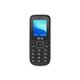 Produktbild: SPC Talk - Mobiltelefon einfach zu bedienen, 4,6-cm-Display (1,8 Zoll), großer 800-mAh-Akku, FM-Radio, Dual-SIM, Taschenlampe und Rückkamera, Schwarz