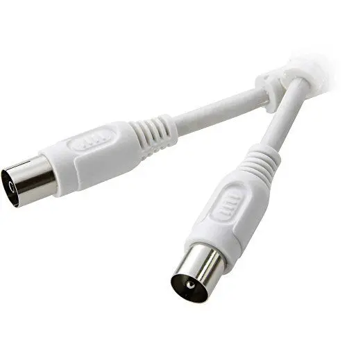 Produktbild: SpeaKa Professional Antennen Anschlusskabel (1x Antennenstecker 75 Ω - 1x Antennenbuchse 75 Ω) 7.50 m 90 dB mit Ferritk