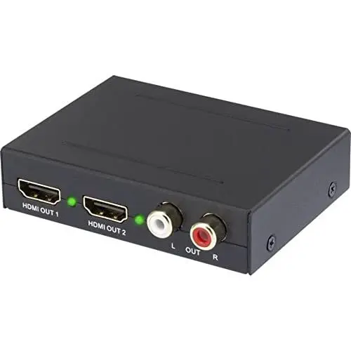 Produktbild: SpeaKa Professional Audio Extraktor SP-AE-HDCT-2P (HDMI - HDMI, Cinch, Toslink) 1920 x 1080 Pixel
