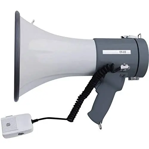 Produktbild: SpeaKa Professional ER-66S Megaphon mit Handmikrofon, mit Haltegurt, integrierte Sounds