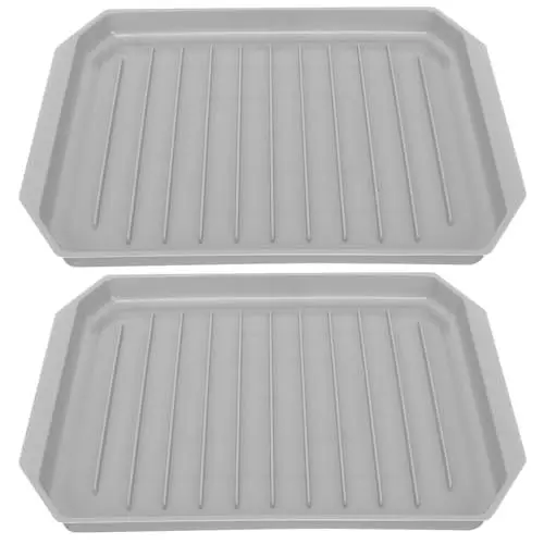 Produktbild: ORFOFE Speckschale 2 Stück herde Bacon Up Mikrowelle Backblech Backform Mikrowelle Backofen Pfanne Heizung Dampfbox Backwerkzeuge Lebensmittel Silikagel Backofen Backform