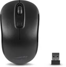 Produktbild: Speedlink CEPTICA Mouse Wireless - kleine Maus ohne Kabel, PC Maus kabellos für Notebook und Laptop, leicht, 2.4G USB Nano-Empfänger, dpi-Schalter bis 1600 dpi, schwarz