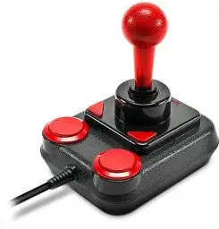 Produktbild: Speedlink COMPETITION PRO EXTRA USB Joystick - Digitaler Joystick mit DirectInput und Mikroschalter, schwarz-rot