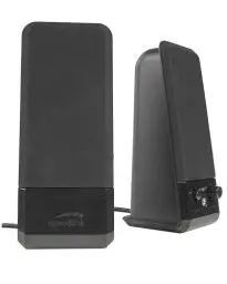 Produktbild: Speedlink EVENT Stereo PC Speaker - PC Lautsprecher mit Klinkenstecker 3,5mm, Computer Boxen Aktiv, 12 Watt, für Büro, Home Office, PC, Desktop, Notebook, Laptop, schwarz