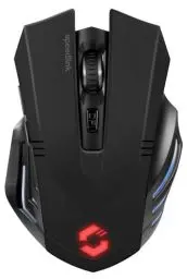 Produktbild: Speedlink FORTUS Gaming Maus Wireless - Kabellose Gaming-Maus mit 5 Tasten und LED-Beleuchtung, schwarz