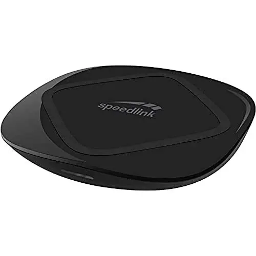 Produktbild: Speedlink PECOS 10 Wireless Ladergerät - induktiv - kompatibel mit allen QI-fähigen Smartphones, (10W), Schwarz