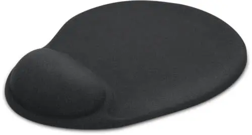 Produktbild: Speedlink VELLU Gel Mauspad - ergonomisches Mauspad mit Gelkissen als ergonomische Handgelenkauflage, Handgelenkpolster, Handauflage für Computer, PC, Notebook, Laptop, schwarz