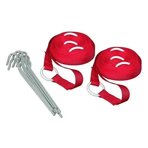 Produktbild: Speedminton® Easy Court Junior Transportables Spielfeld Für Crossminton, Rot, 19,2x19,0x4,0