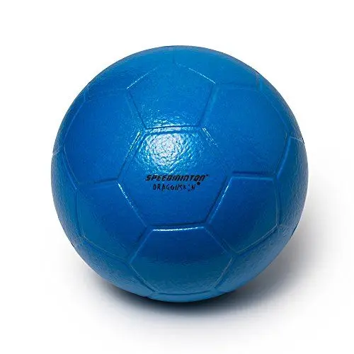 Produktbild: Speedminton Fußball, 21cm Schaumstoffball, Neon blau