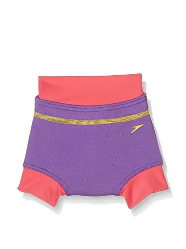 Produktbild: Speedo Baby Badeanzug Swimnappy Cover, Purple Rain/Raspberry Fill, 12-18, 8-092169215