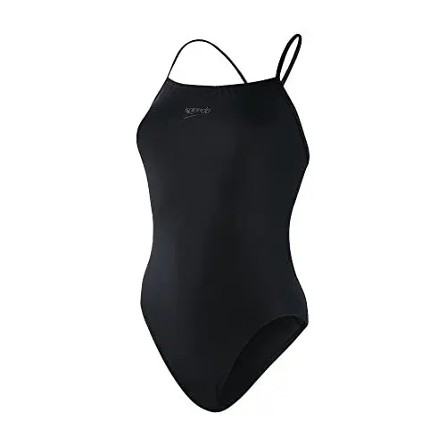 Produktbild: Speedo Damen Eco Endurance+ Thinstrap 1 Piece Schwimmanzug, Schwarz, 38 EU