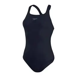 Produktbild: Speedo Women's Eco Endurance+ Medalist Swimsuit| Athletic Fit | Classic Design| Recycled Fabric | Chlorine Resistant | Extra Flexibility, True Navy, 40