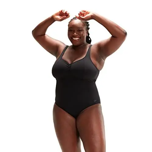 Produktbild: Speedo Damen Shaping AquaNite 1 Piece Badeanzug, Schwarz, 38