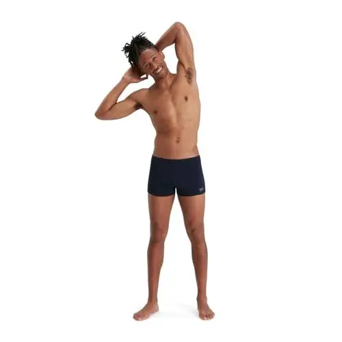 Produktbild: Speedo Herren ECO Endurance+ Aquashort Schwimmhose | Chlorbeständig | Recyclingmaterial | Schwimm-Fitness | Training | Urlaub Schwimmbekleidung, True Navy, 36