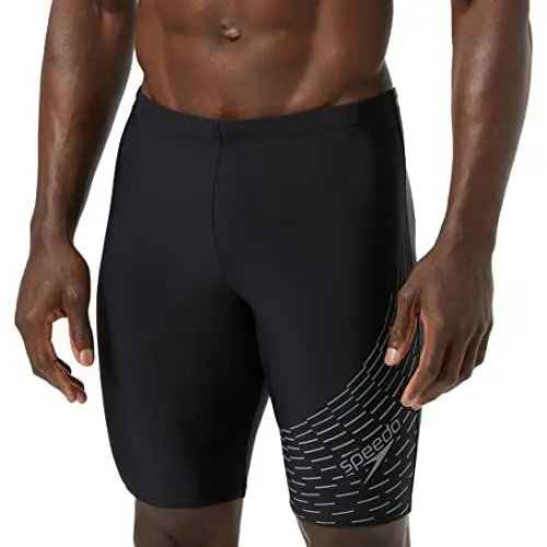 Produktbild: Speedo Herren Medley Logo Swimming Swim Trunks, Schwarz/Grau, 30 EU
