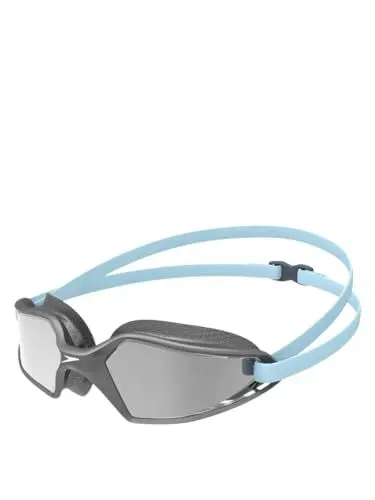 Produktbild: Speedo Unisex Erwachsene Hydropulse Schwimmbrille | Comfortable Fit | Adjustable Design Schwimmbrille, Ardesia/Cool Grey/Chrome, Einheitsgröße
