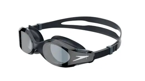 Produktbild: Speedo Unisex Erwachsene Hydrosity 2.0 Schwimmbrille | Anti-Beschlag | Wasserdicht Schwimmbrille, Schwarz/Oxid Grey/Smoke, Einheitsgröße