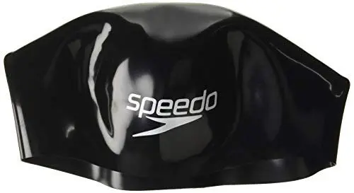 Produktbild: Speedo Unisex Erwachsene Fastskin Badekappe | Für Wettkämpfe Trainingshilfen, Schwarz/Weiß, M