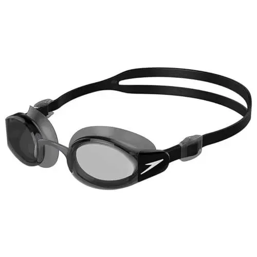Produktbild: Speedo Unisex Erwachsene Mariner Pro Schwimmbrille, Schwarz/Weiß, Einheitsgröße