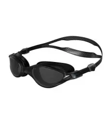 Produktbild: Speedo Unisex Erwachsene V-Class Vue Schwimmbrille | Schwimmen | Brillen Schwimmbrille, Schwarz/Silver/Smoke, Einheitsgröße