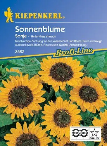 Produktbild: Sperli Blumensamen Sonnenblume Sonja, grün