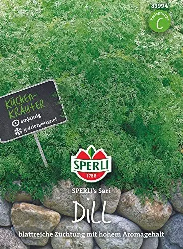 Produktbild: Sperli Gemüsesamen Dill Sari, grün