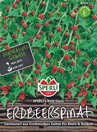 Produktbild: Sperli Gemüsesamen Erdbeerspinat Rote Gans, grün