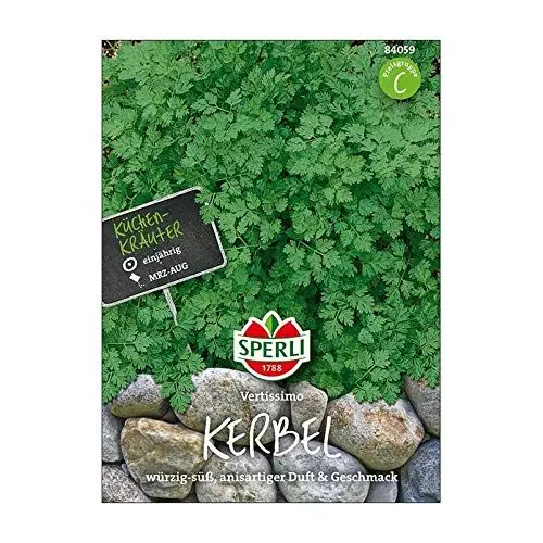 Produktbild: Sperli Gemüsesamen Kerbel Vertissimo, grün