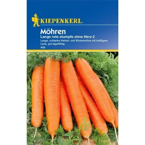 Produktbild: Sperli Gemüsesamen Möhren Lange rote stumpfe ohne Herz 2, grün