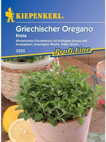 Produktbild: Sperli Gemüsesamen Oregano Kreta, grün