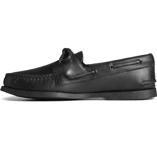 Produktbild: Sperry Herren A/O 2-Eye Lea. Black Segelschuhe, 40 EU