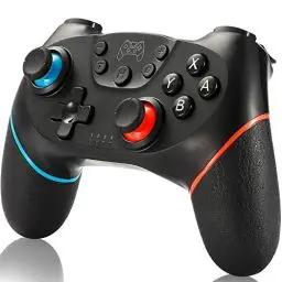 Produktbild: SPGOOD Wireless Controller für Switch, Wireless Pro Controller für Switch Lite/OLED, Turbo Funktion Einstellbarer Dual Vibration 6 Achsen Gyroskop Joystick