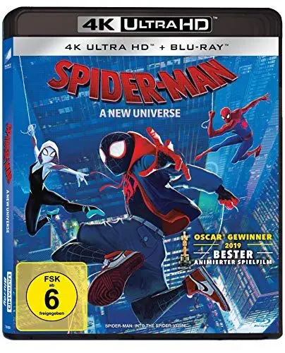 Produktbild: Spider-Man: A New Universe (4K-UHD+Blu-ray)