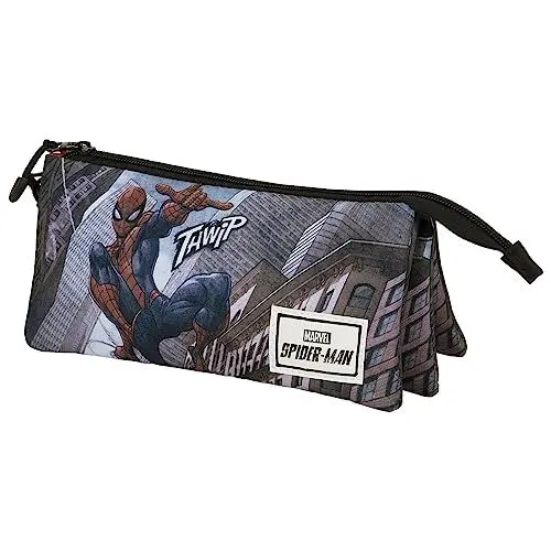 Produktbild: Spiderman Arachnid-FAN Dreifach Federmäppchen 2.0, Rot