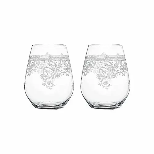 Produktbild: Spiegelau 2-teiliges Becher-Set, Trinkgläser, Kristallglas, 460 ml, Arabesque, 4192264