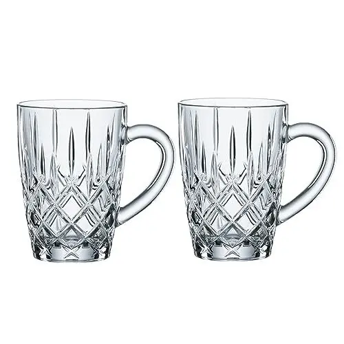 Produktbild: Nachtmann 2-teiliges Teegläser Set, 347 ml, Noblesse, 103771, Kaffeegläser aus Kristallglas, Gläser für heiße Getränke, spülmaschinenfest