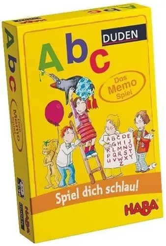 Produktbild: Spiel dich schlau! Abc - Das Memo-Spiel (Duden - Haba Spiel dich schlau!)