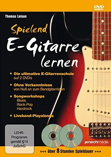 Produktbild: Spielend E-Gitarre lernen (2 DVDs)