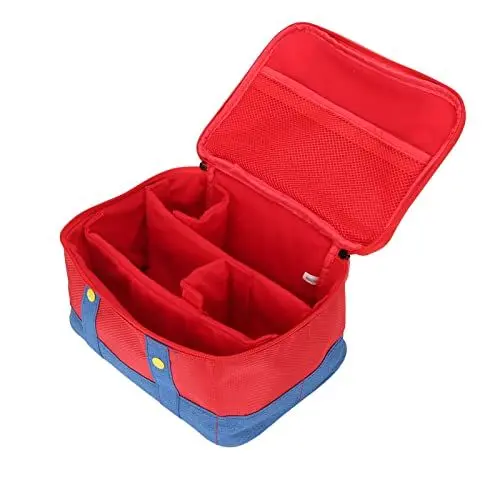Produktbild: Spielkonsolen-Tragetasche, Tragbare Reise-Aufbewahrungstasche für Switch-Spielekonsolen, Schützende Harte Umhängetasche, Weiches Futter
