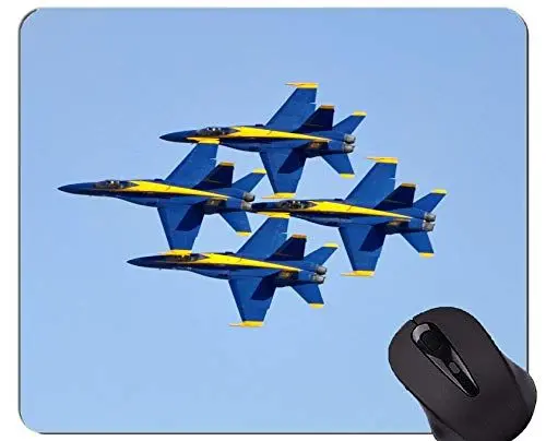 Produktbild: Spiel-Mäusematte, rutschfeste Gummibasis Mousepad des Flugflugzeugs F 18