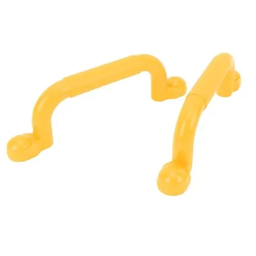 Produktbild: Spielplatzgriffe, Professionell, Vielseitig, rutschfest, Robust, Große Sicherheitshandgriffe, Klettergerüst, Spielset (Yellow)