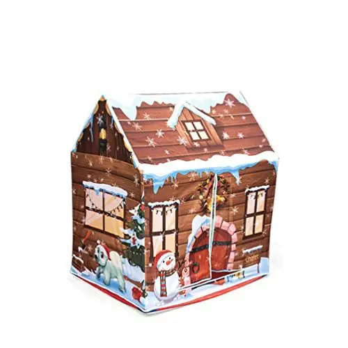 Produktbild: Spielzelt Kinder Tun Spielhaus Weihnachtshaus Drinnen Und Drau?en für Kinder Faltbare Pop-Up-Star Spielzelt