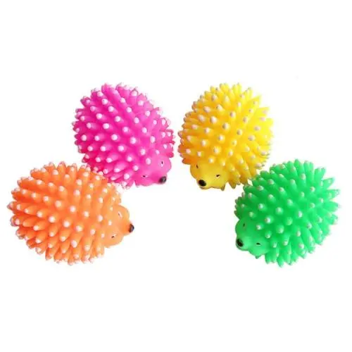 Produktbild: Spielzeug für Katzen und Hunde, 4 Stück, Kreatives kleines Igel, Spielendes Spielzeug, Lustiges Kauspielzeug für Haustiere Katzenspielzeug hundekauspielzeug (zufällige Farbe)